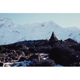 Memorial, White Horse Campground: Aoraki Mount Cook National Park
