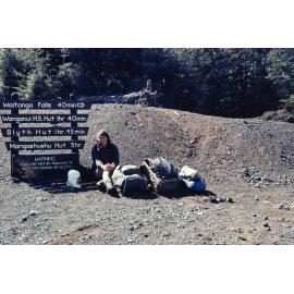 Start of the Round the Mountain track: Tongariro National Park