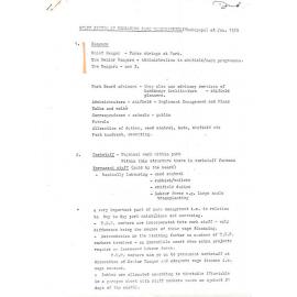 Staff System of Tongariro Park HQ 