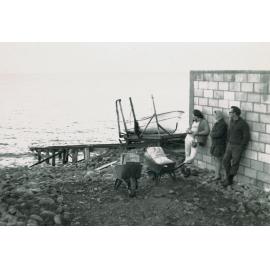 Waiting to be picked up off Little Barrier