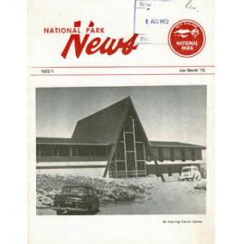 National Park News 1972/1, Jan/Mar 1972