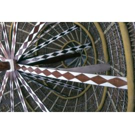 Visitor Centre ceiling: Togitogiga, O Le Pupu Pue National Park