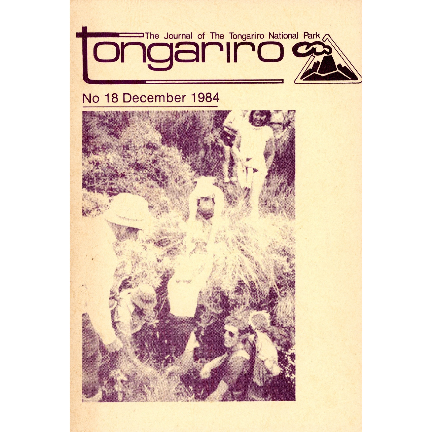 The Journal of the Tongariro National Park No. 18 1984