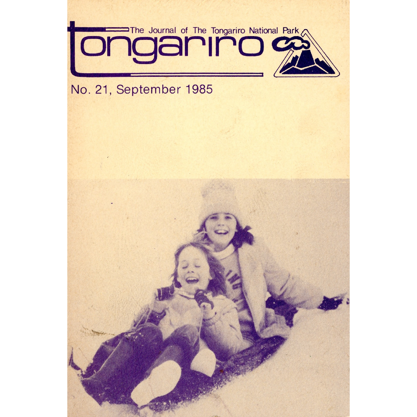 The Journal of the Tongariro National Park No. 21 1985