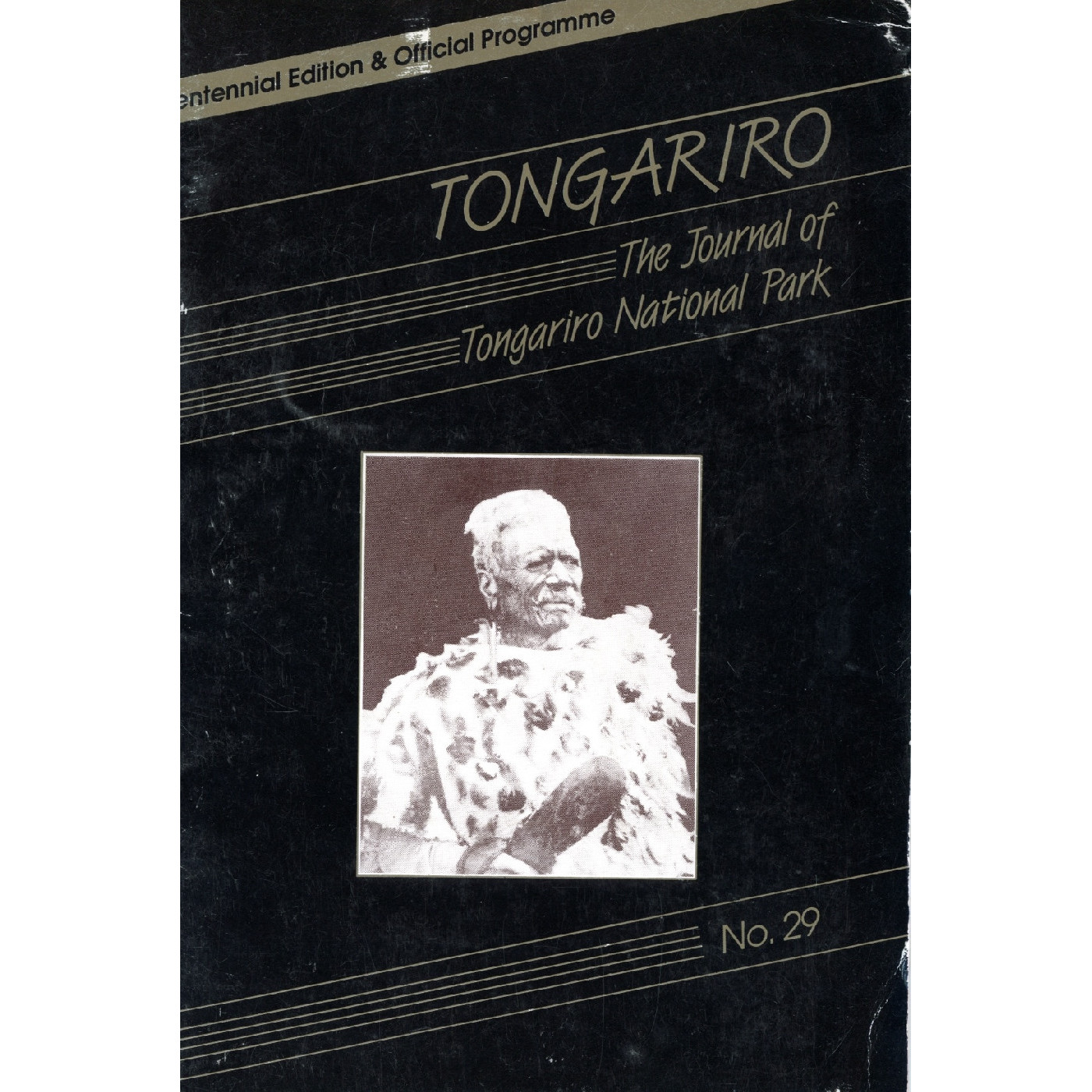 The Journal of the Tongariro National Park No. 29 1987
