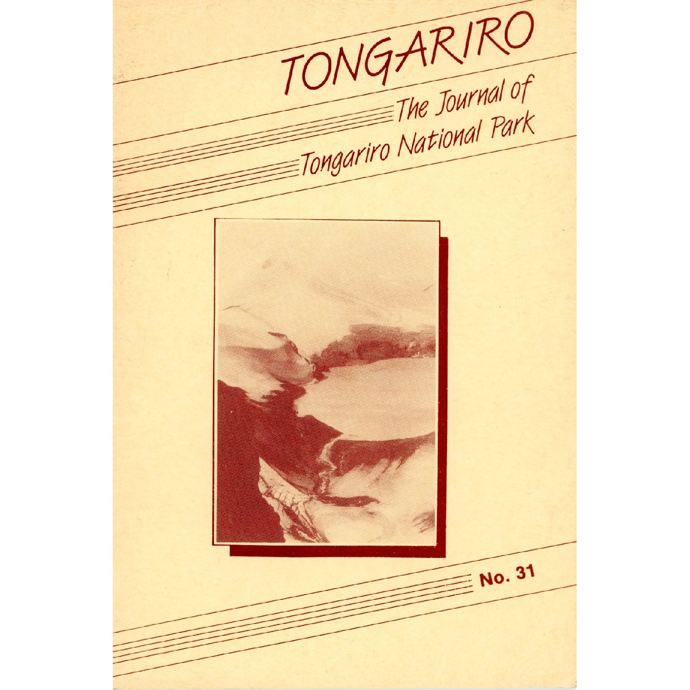The Journal of the Tongariro National Park No. 31 1988
