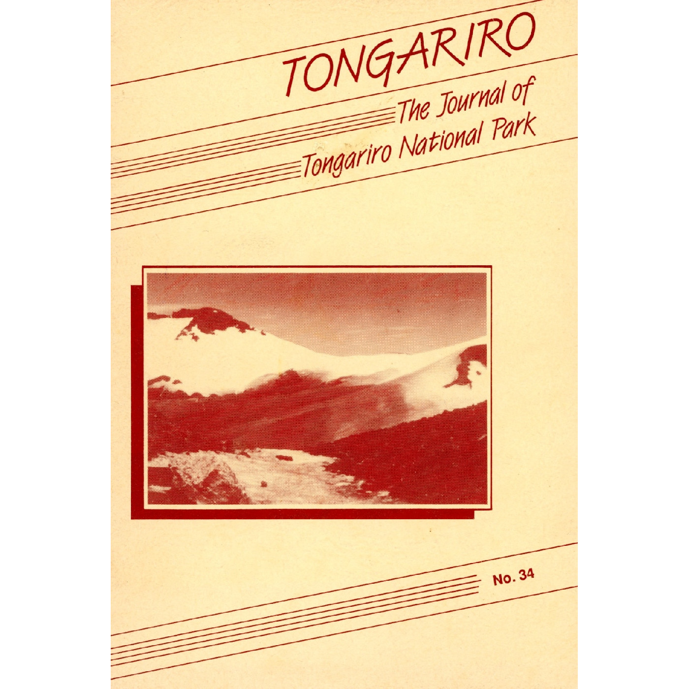 The Journal of the Tongariro National Park No. 34 1987