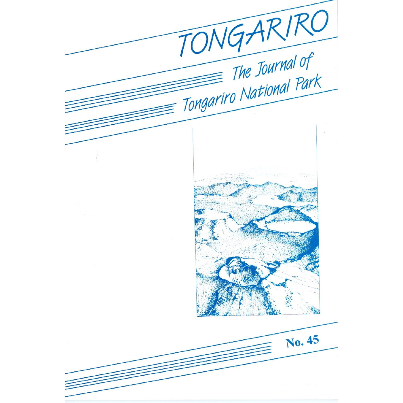 The Journal of the Tongariro National Park No. 45 1991