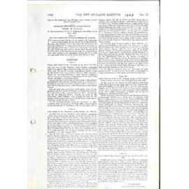 Chapter 1: Declaration of National Park and appointment of board