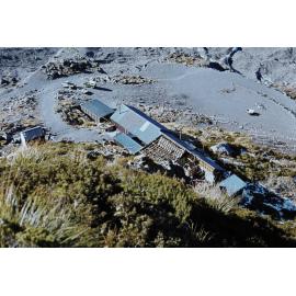 Ball Hut circa mid 1970s: Aoraki Mount Cook National Park