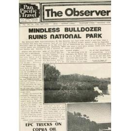 The Observer, 14 August 1980: reporting destruction in the National Park