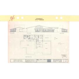 Proposed additions to Park HQ 1985-1986