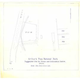 Suggested site for house and information centre: Arthur's Pass National Park