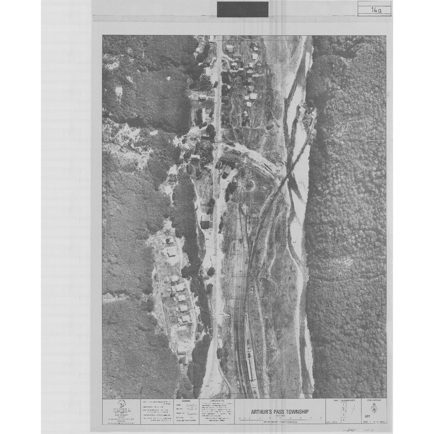 Arthur's Pass Village and Rough Creek: maps