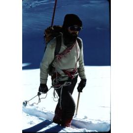 Ready for crevasse practice: Aoraki Mount Cook National Park