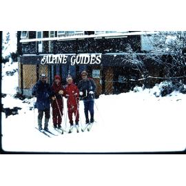 Alpine Guides shop and office: Aoraki Mount Cook National Park
