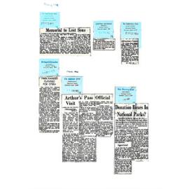 Miscellaneous February-March 1968: Arthur's Pass National Park