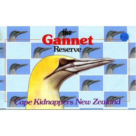 Cape Kidnappers Gannet Reserve Brochure L&S 1986