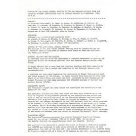 Rangers Association AGM Minutes-9 December 1982