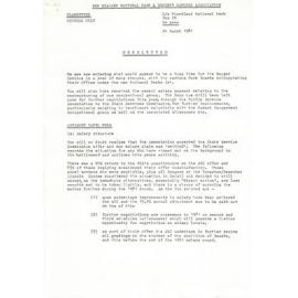 Rangers Association Newsletter-24 March 1981