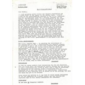 Rangers Association Newsletter-22 September 1980