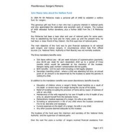 John Mazey talks about the Welfare Fund