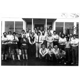 1976 Ranger Training at Tūrangi, group photo