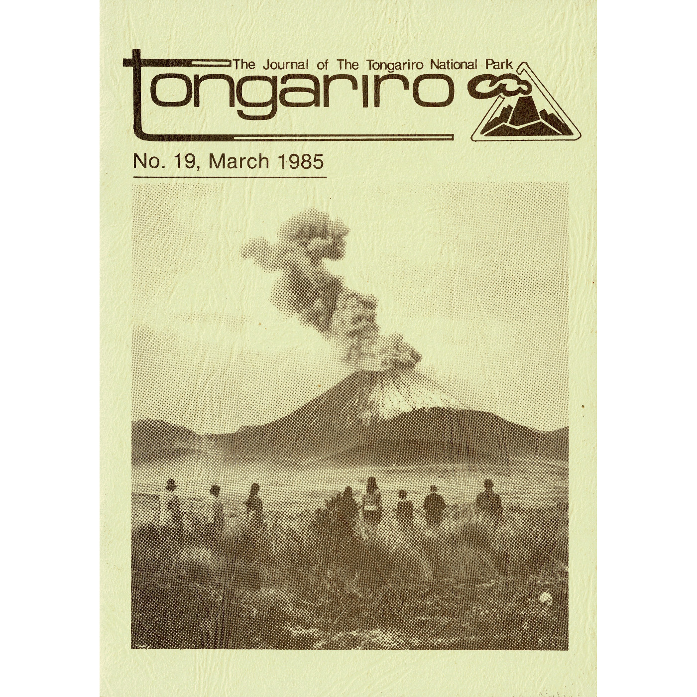 The Journal of the Tongariro National Park No 19 March 1985