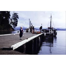 Mansion House Bay wharf, Kawau Island