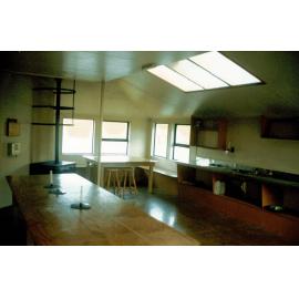Inside Angelus hut 1993, Nelson Lakes National Park