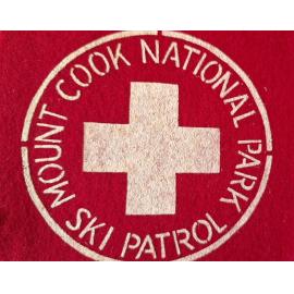 Badge created for the Tasman Glacier Ski Patrol