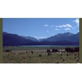 Aerial site-Fiordland National Park