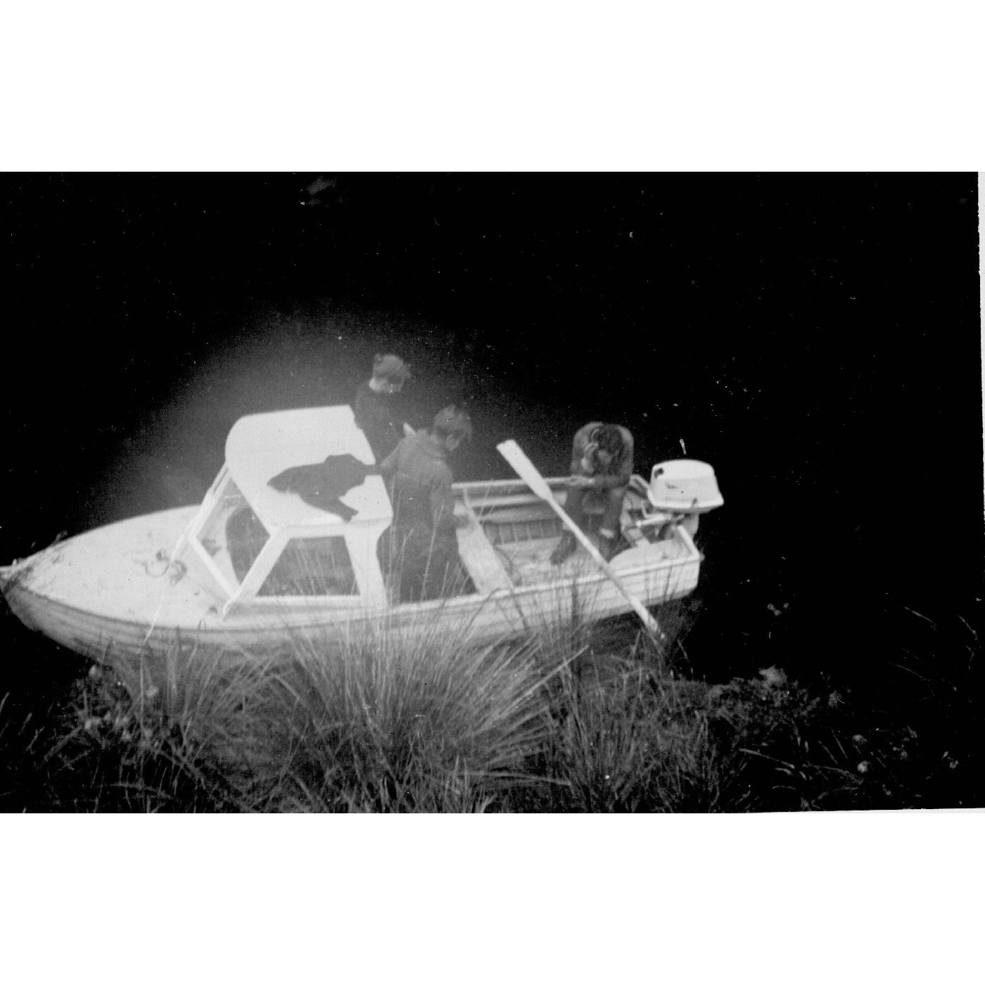 Old park boat Lake Waikaremoana