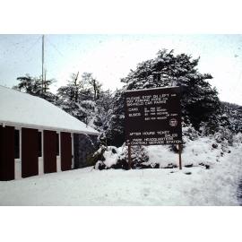 Parking charges at Iwikau
