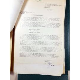 Establishment of Ranger positions with Lands & Survey