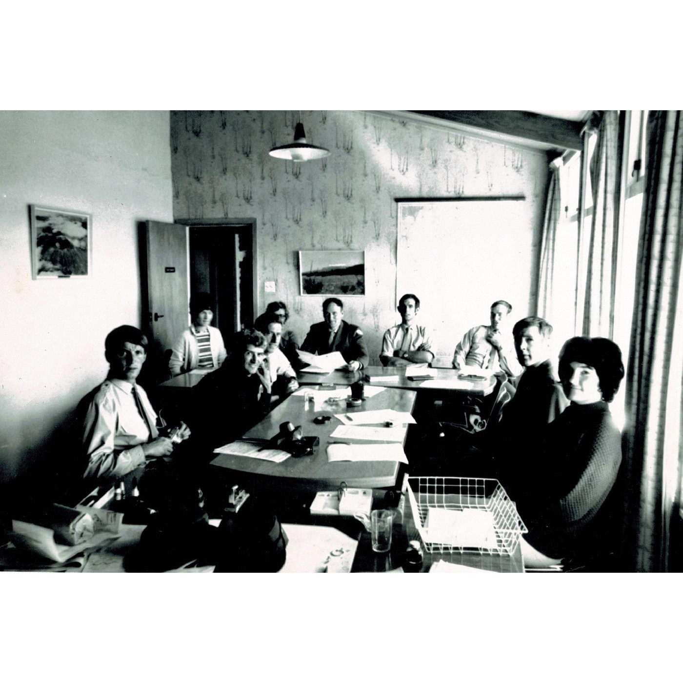 Tongariro National Park staff meeting