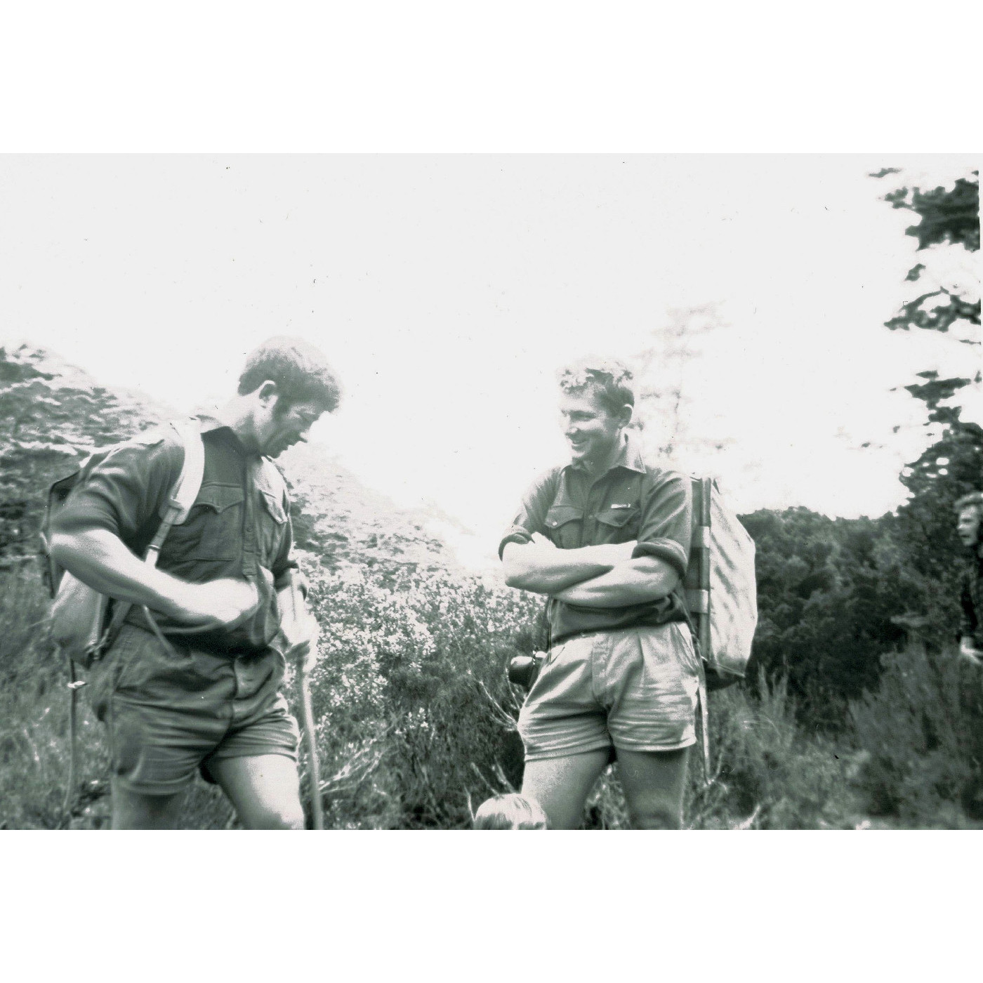 Pat Devlin and Rex Mossman