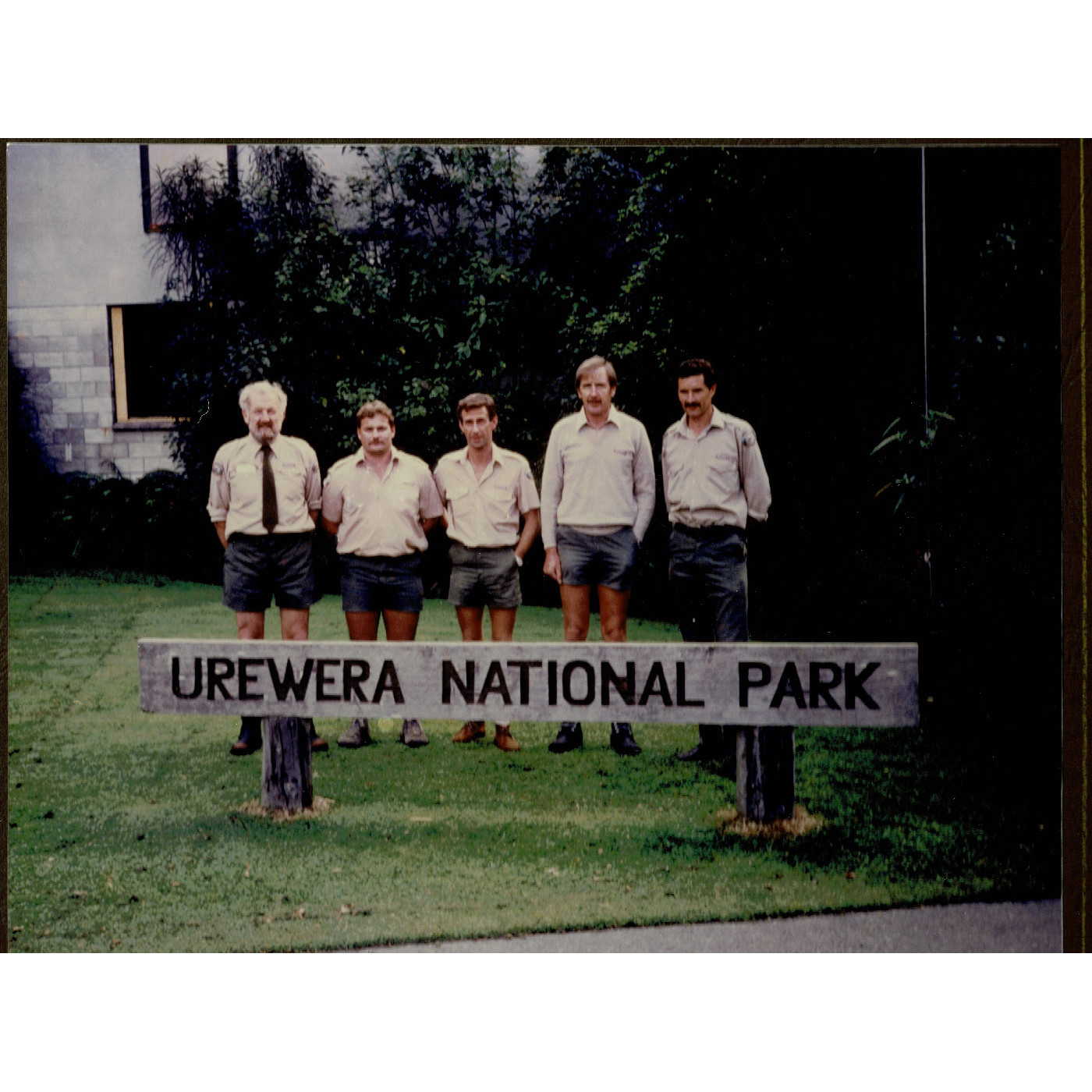 Te Urewera ranger staff