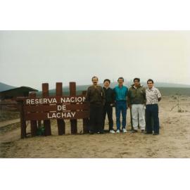 Park staff: Lomas de Lachay National Reserve: Peru
