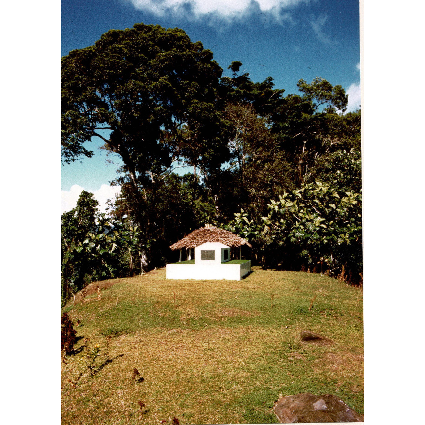 Robert Louis Stevenson's grave