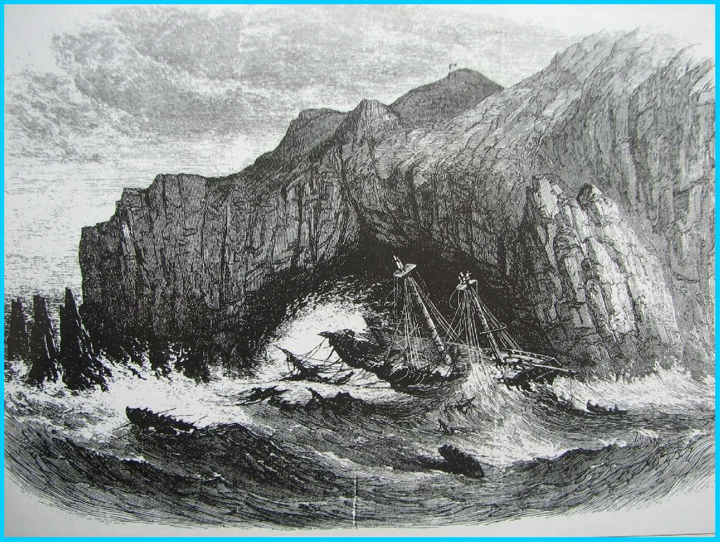 The demise of the General Grant in 1866. Onboard were 83 men, woman and children, 68 drowned