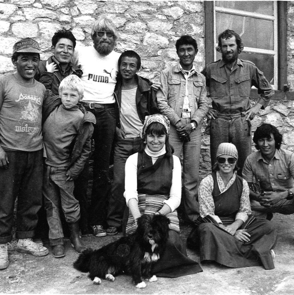Clarbrough family in Nepal in 1980