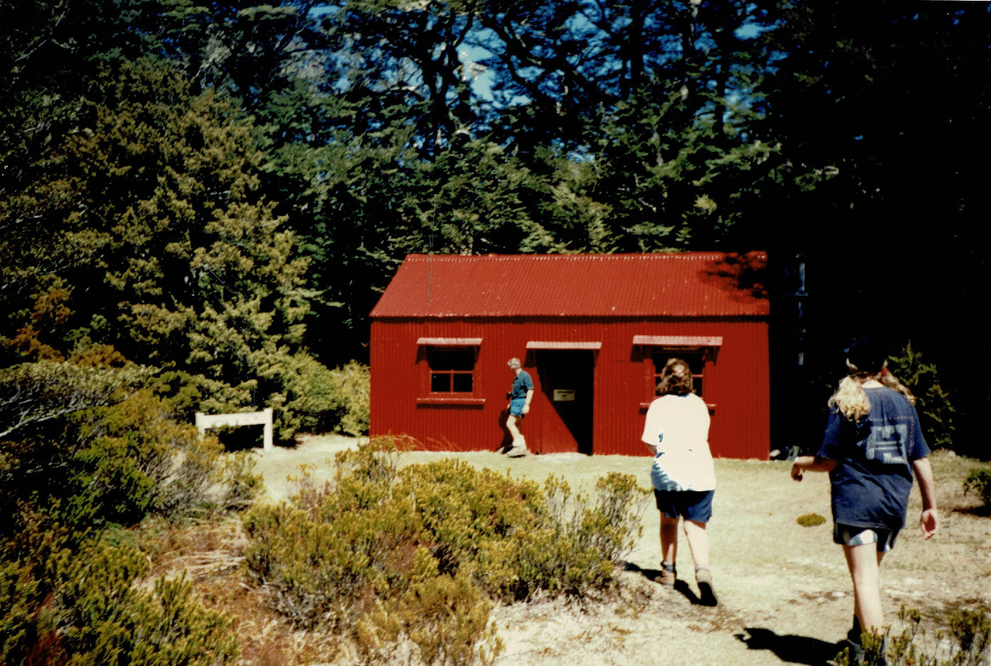Old Waihohono hut, Tongariro National Park