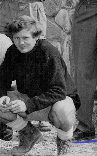 Peter Meffin outside Park HQ 1965