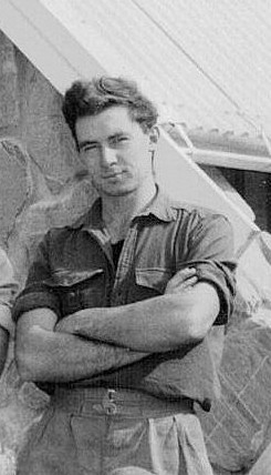 Bruce Jenkinson outside Park HQ 1965