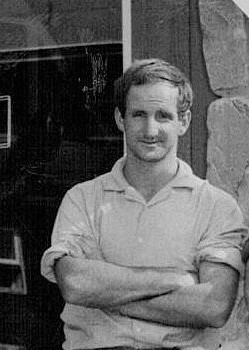 Russ Kelly outside Park HQ 1965