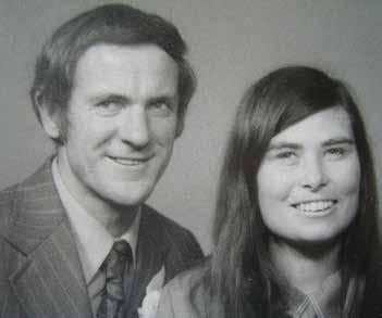 Ian and Marie on their wedding day. Photo: Ian and Marie Blackmore