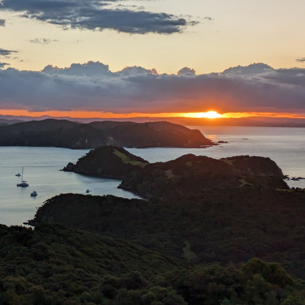 View west from Urupukapuka Island. Photo Rob Greenaway